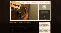 Desktop Screenshot of frenchpolishing.com